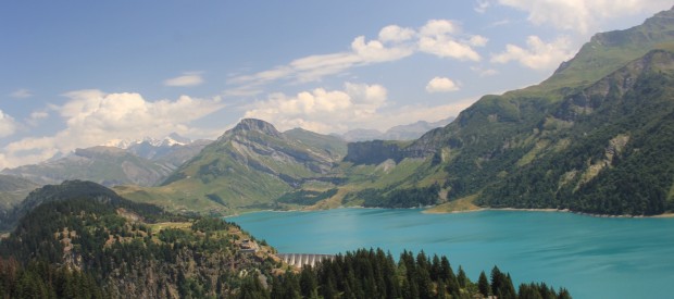 Découverte du barrage de Roselend